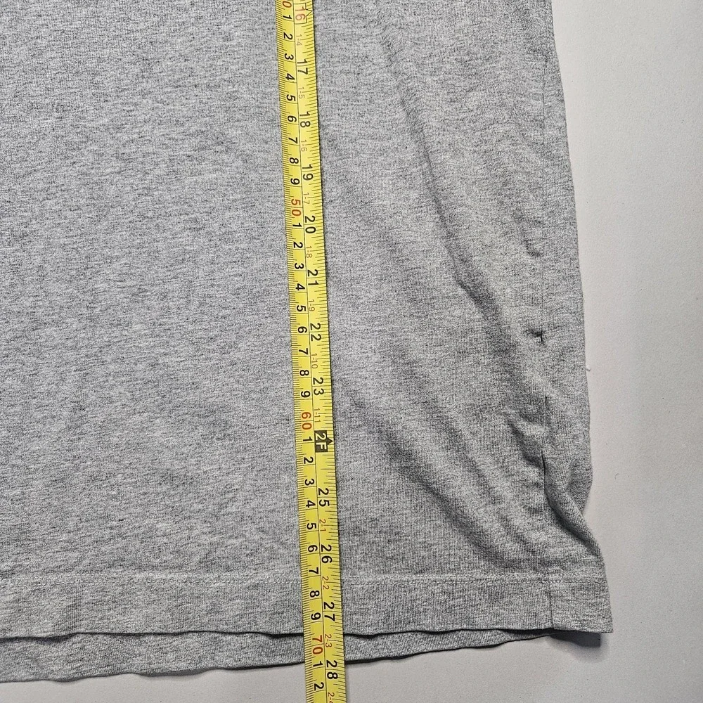 Banana Republic T-Shirt Mens Large Tall Gray Pride Rainbow Pocket Graphic Cotton
